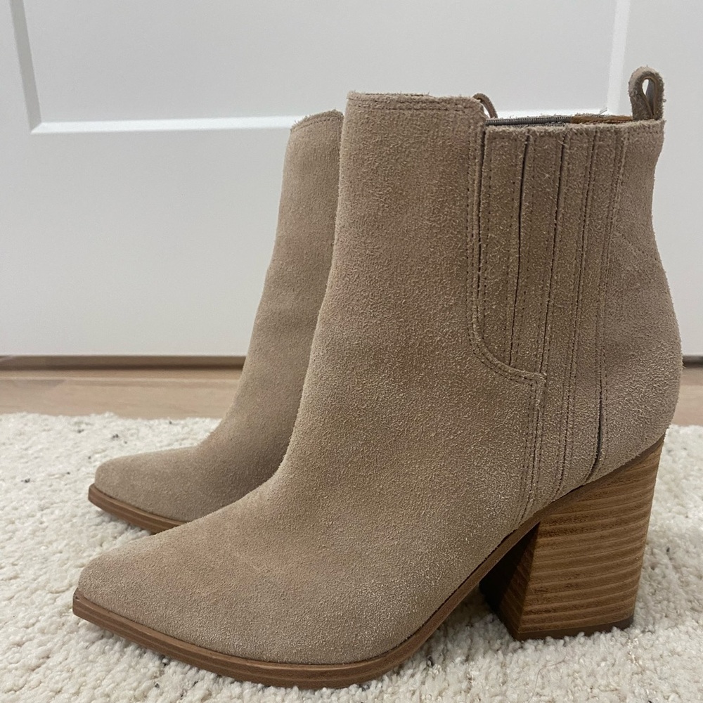 Marc Fisher Block Heel Booties - image 1